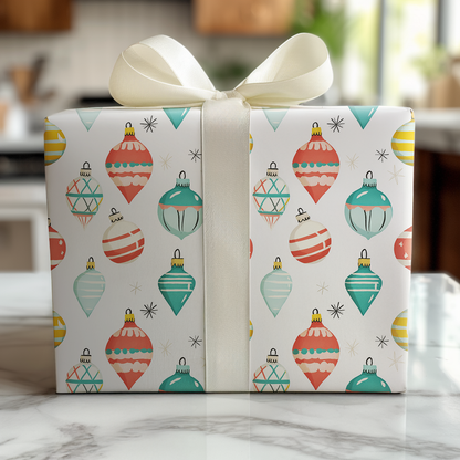 Vintage Baubles - Wrapping Paper