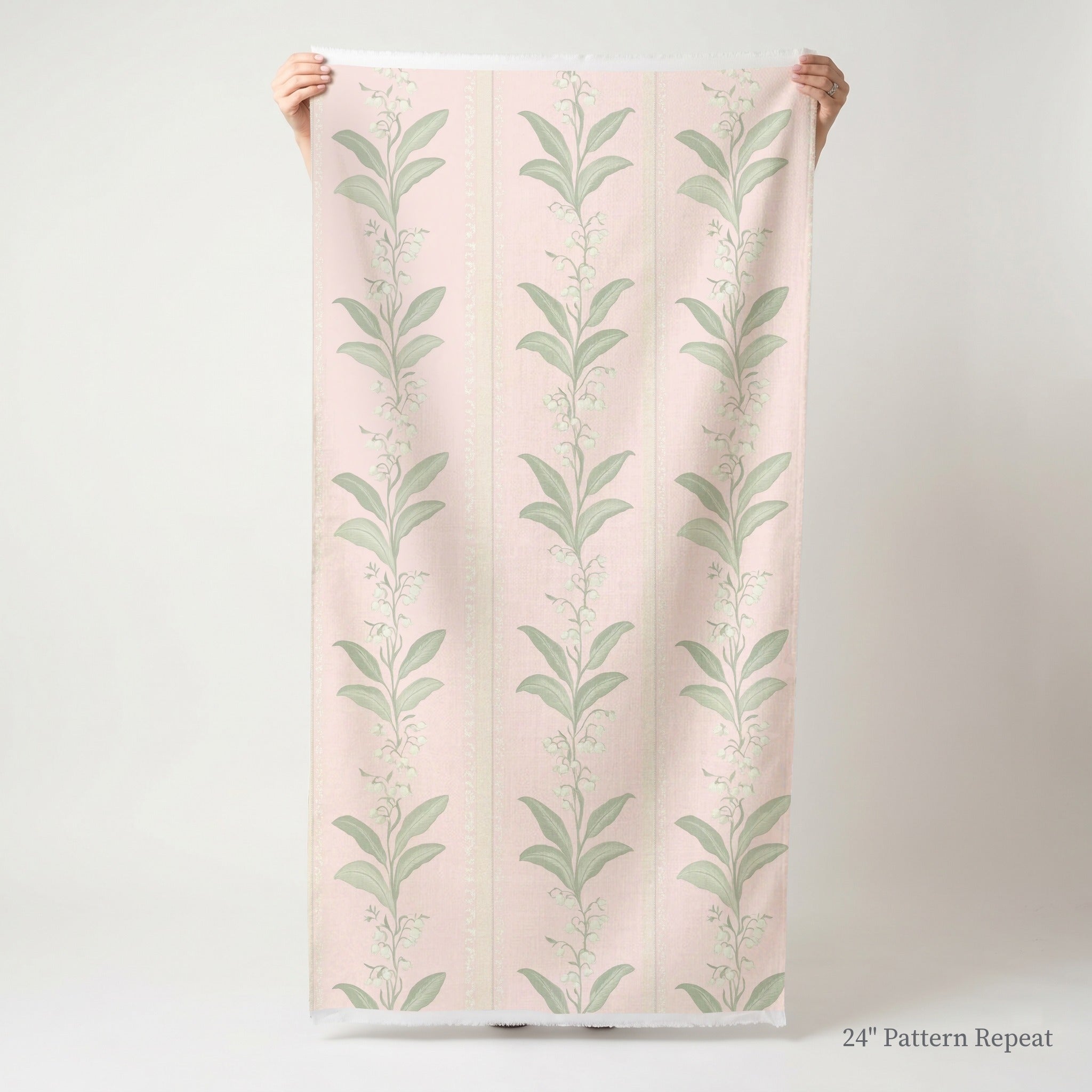 Lily Lane Baby Pink Fabric by the Yard