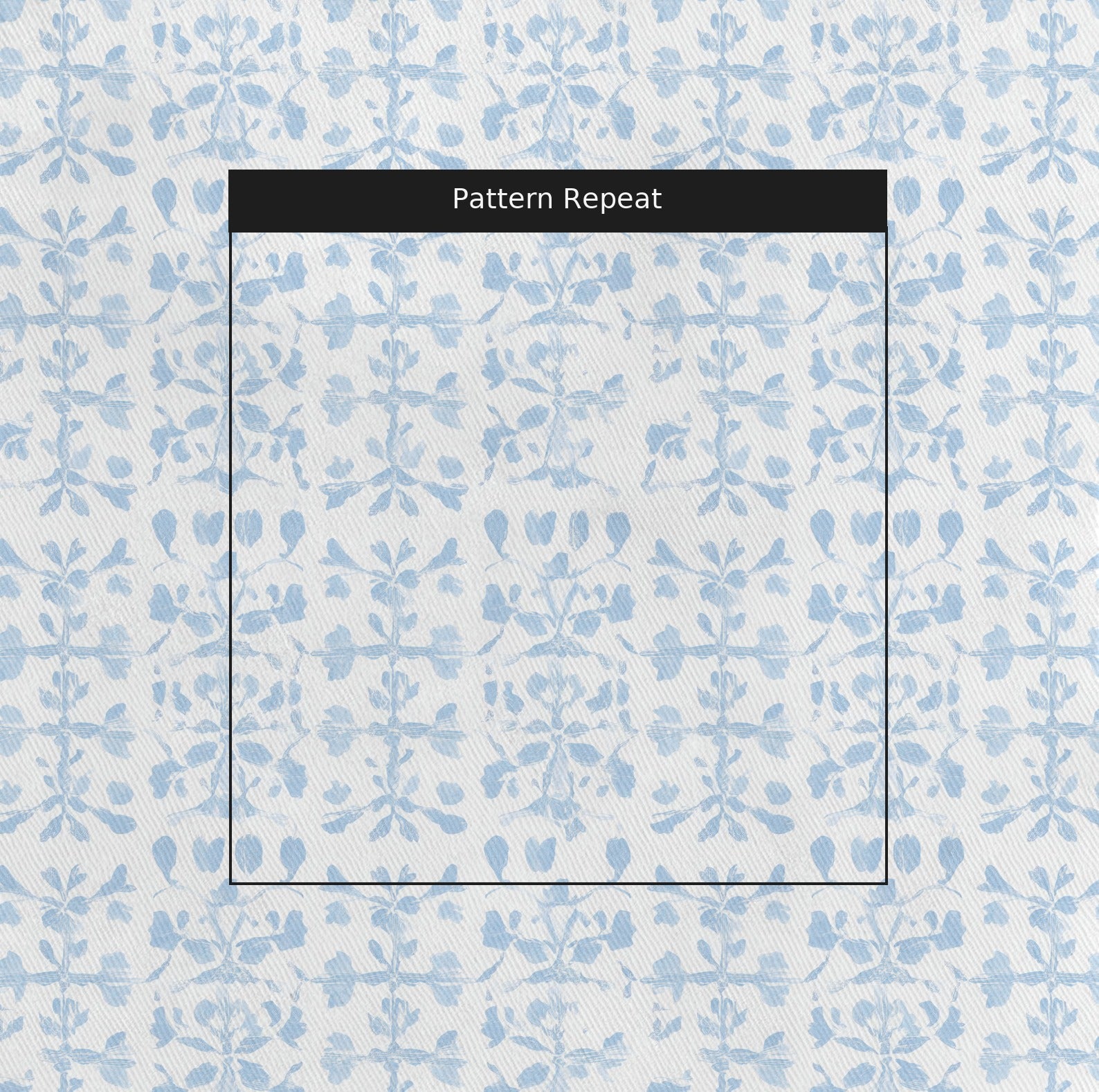 Snow at the Beach Fabric by the Yard — pattern repeat
