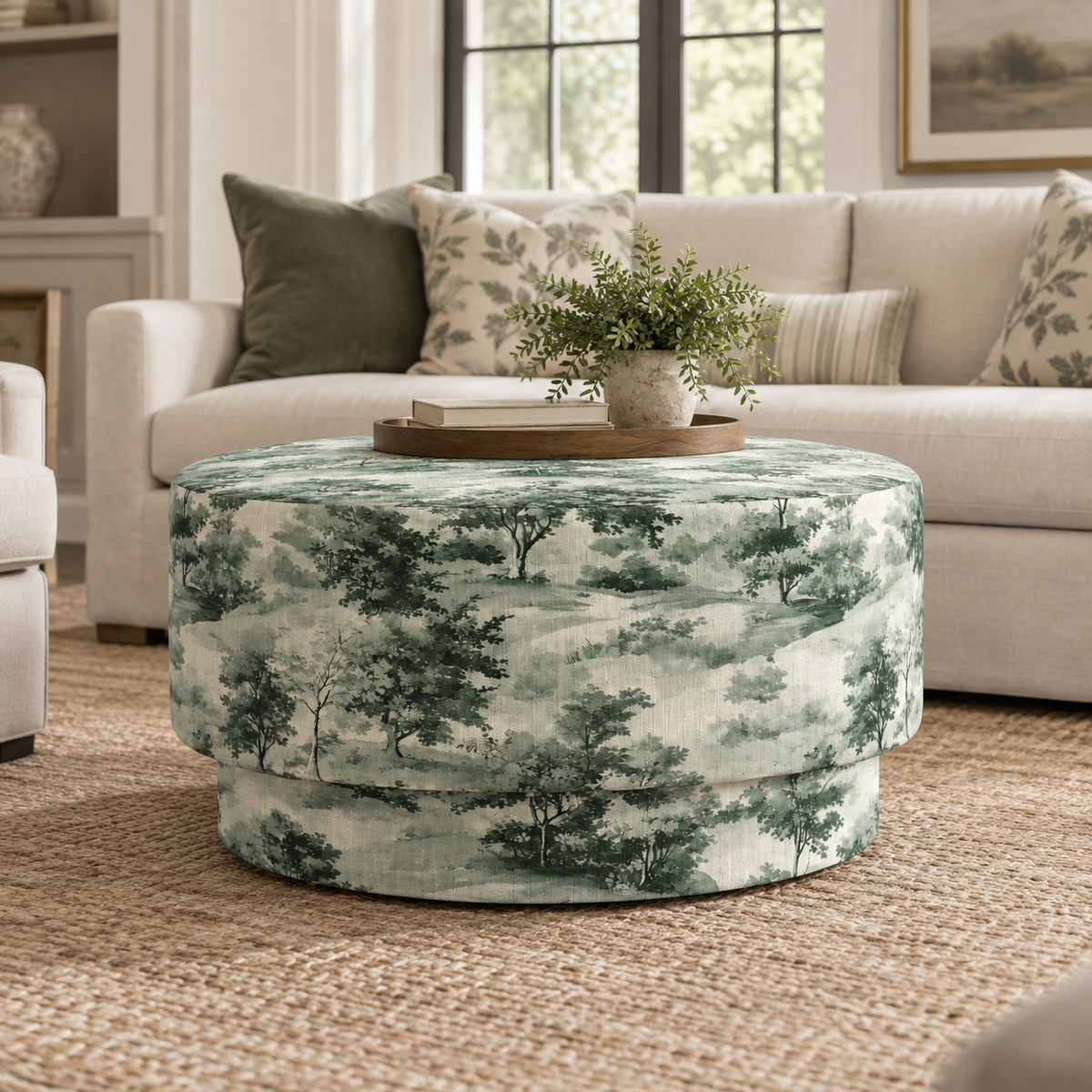 The Adelaide Ottoman in Fog & Found