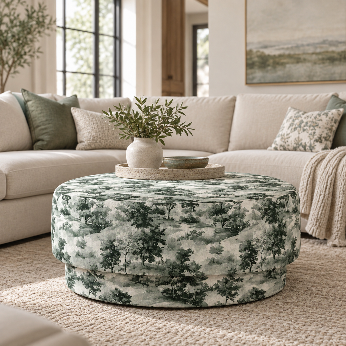 The Adelaide Ottoman in Fog & Found