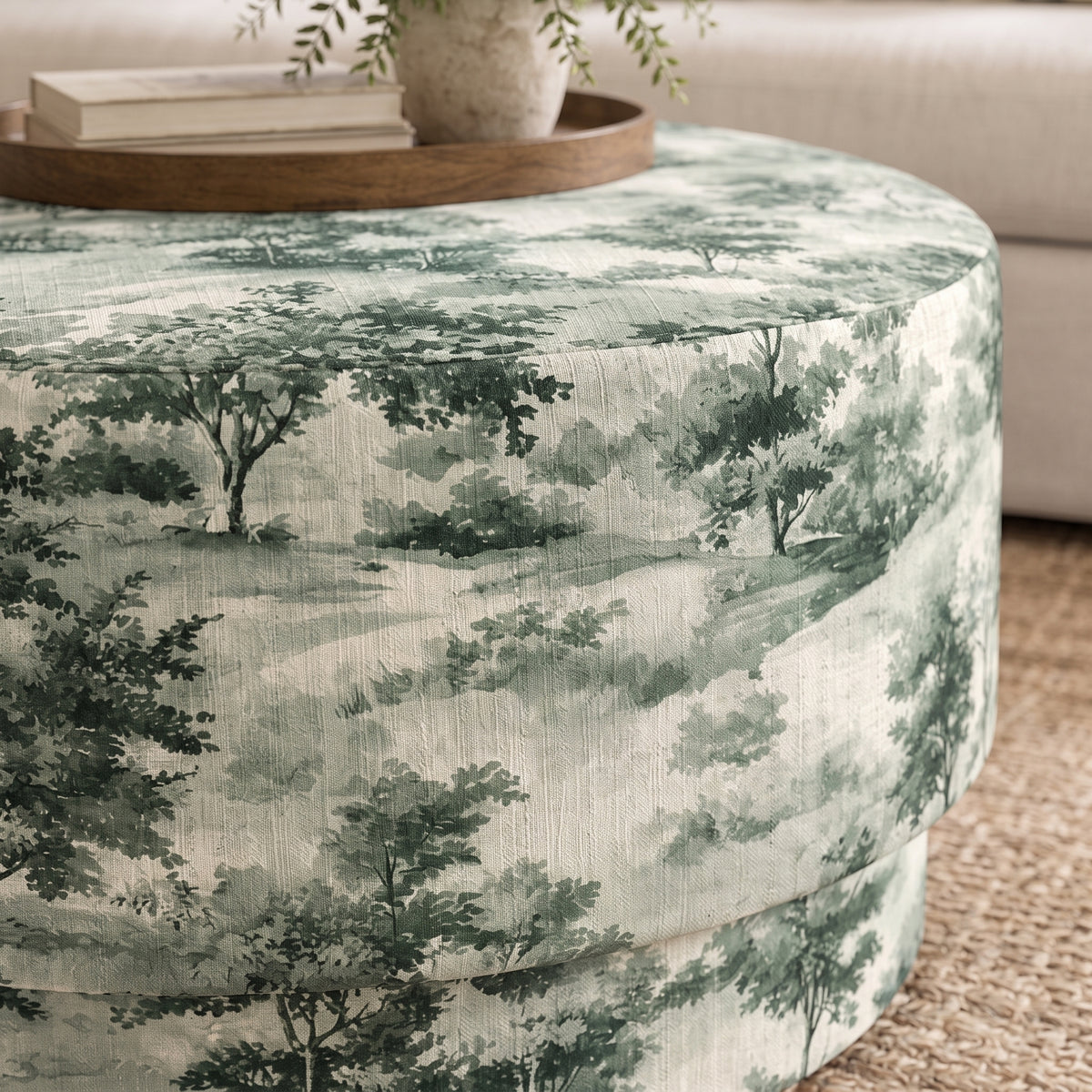 The Adelaide Ottoman in Fog & Found