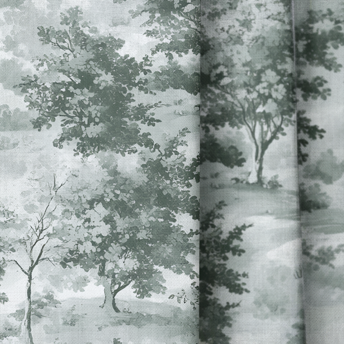 Fog & Found - Drapery — close up