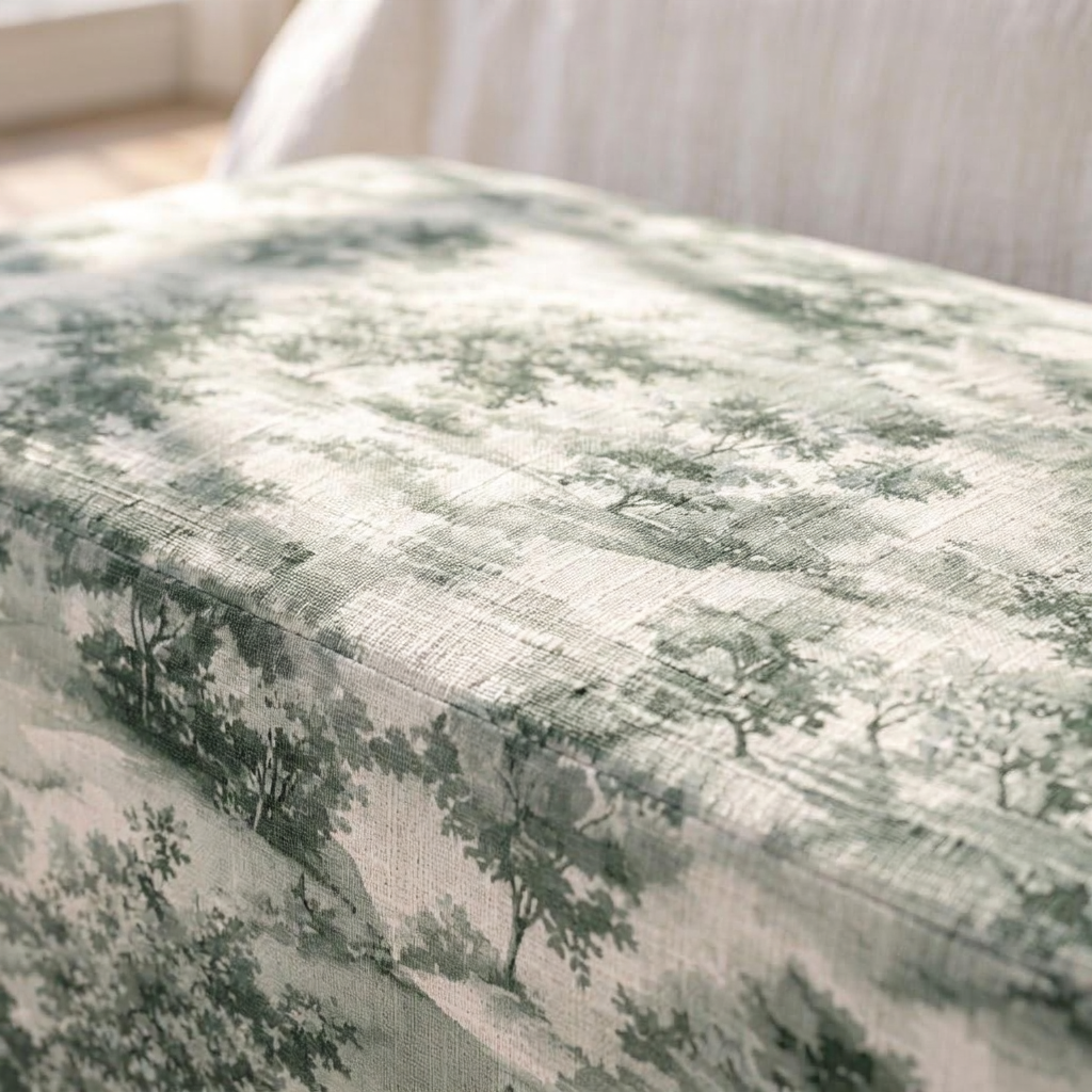 The Josephine Ottoman in Fog & Found