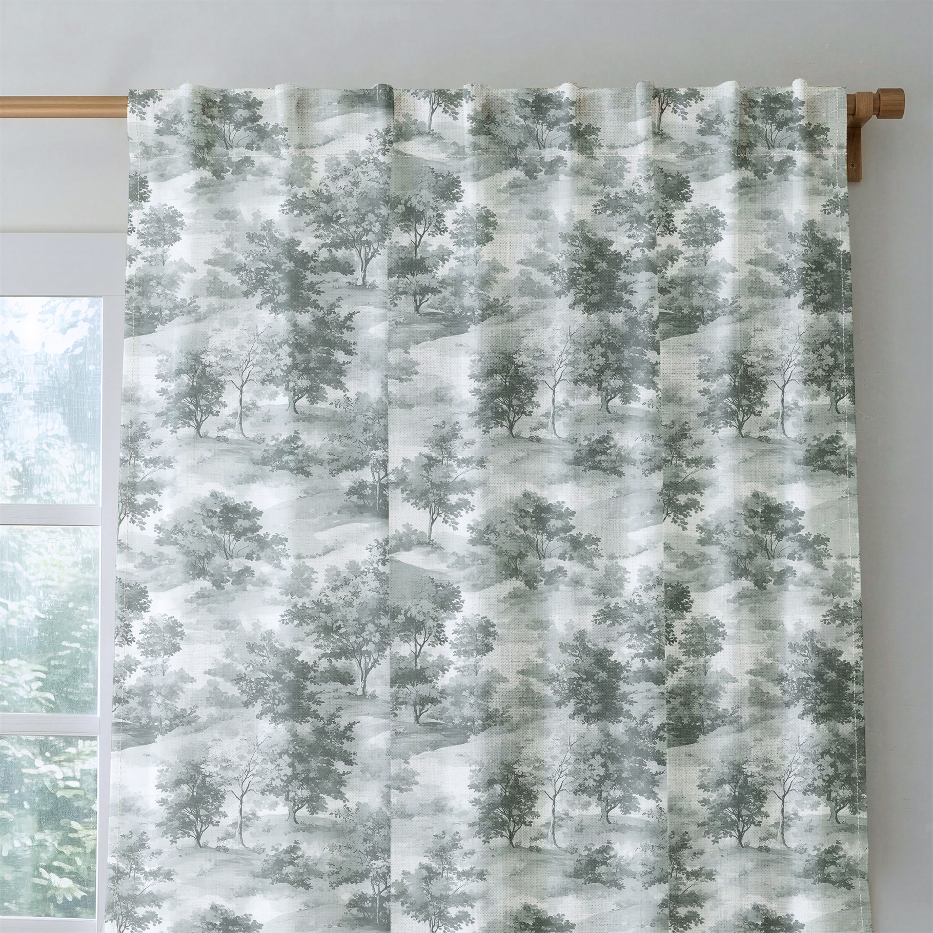 Fog & Found - Drapery — rod