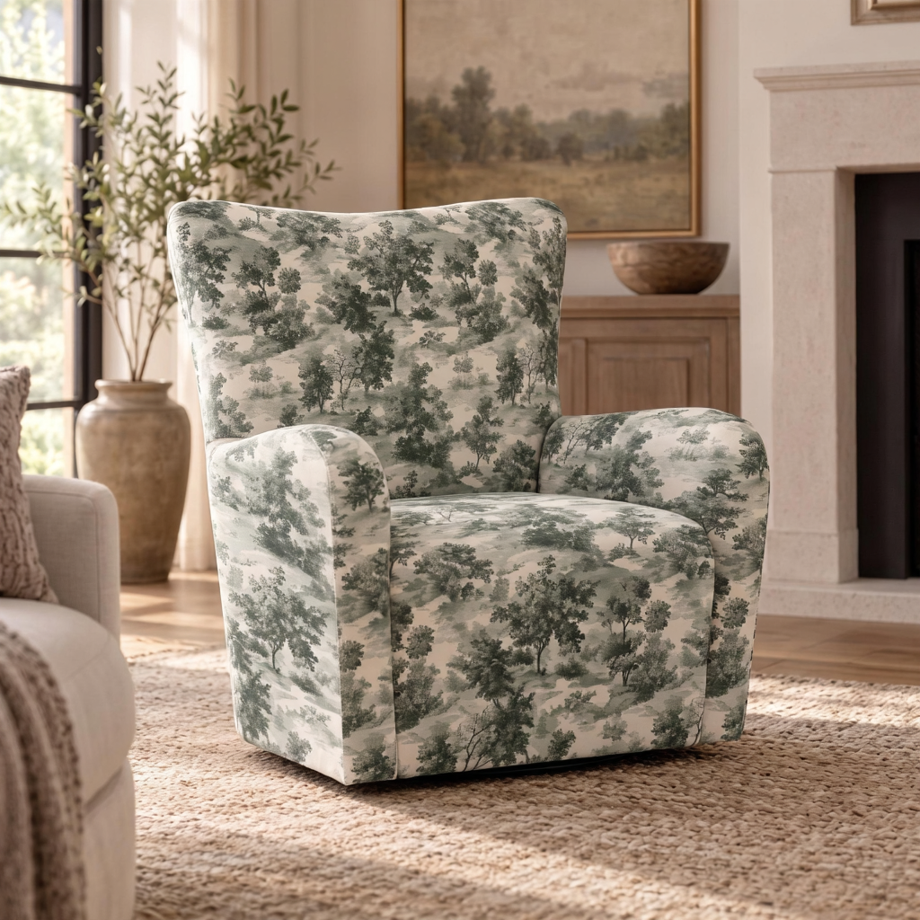 The Winston Chair in Fog & Found