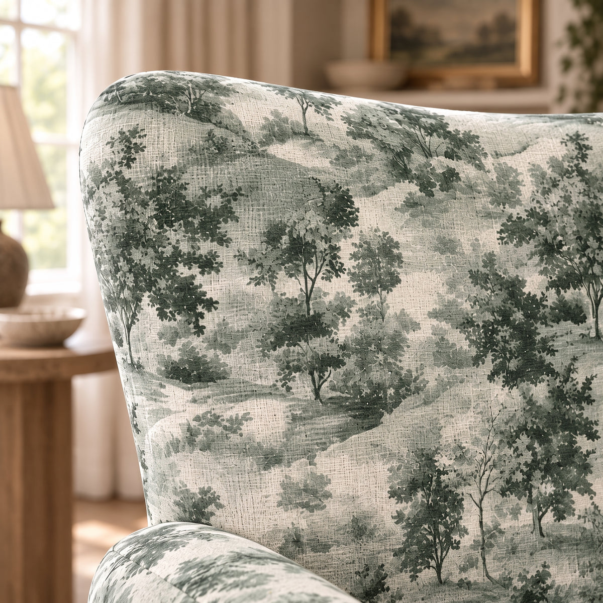The Winston Chair in Fog & Found