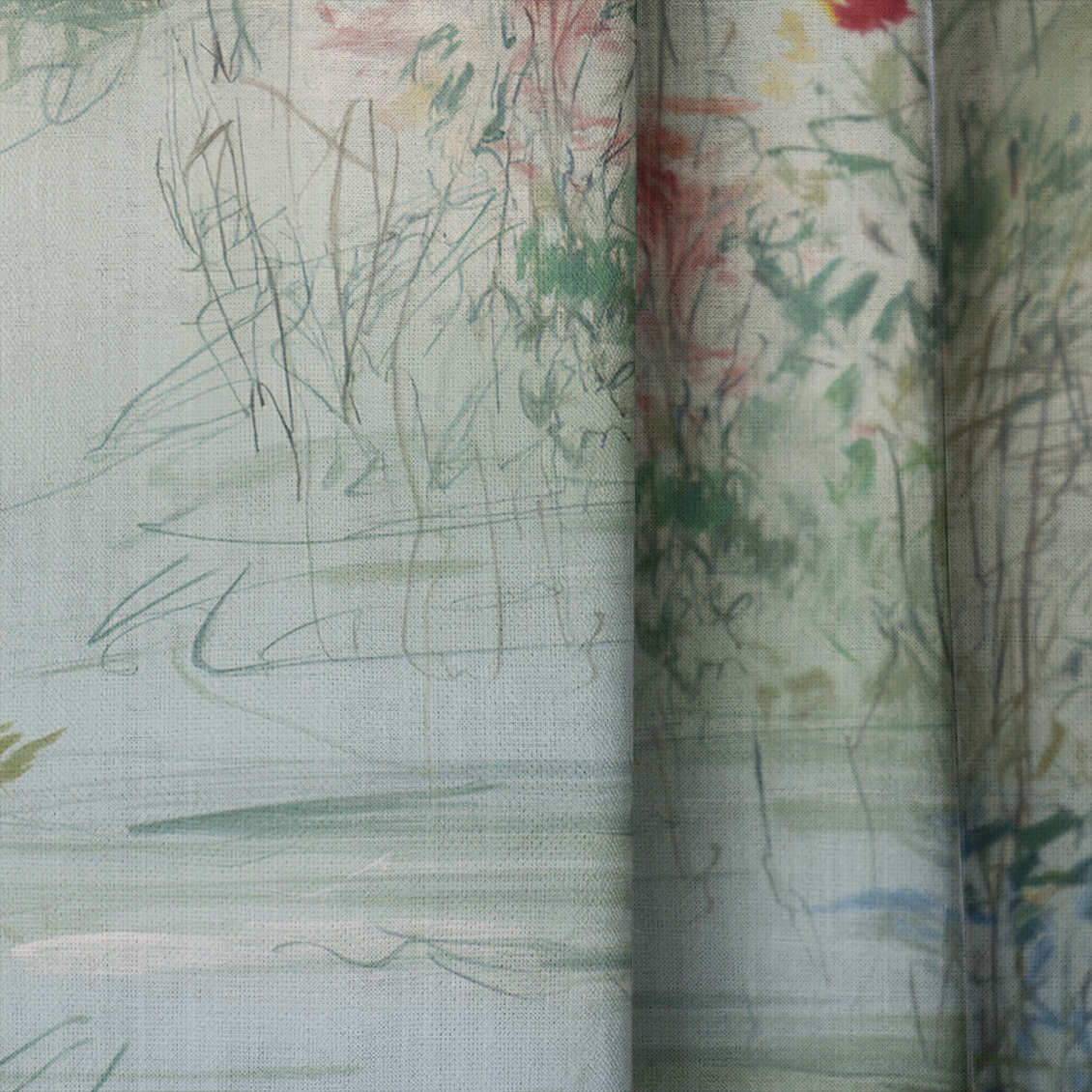 Abstract Artwork - Drapery — close up