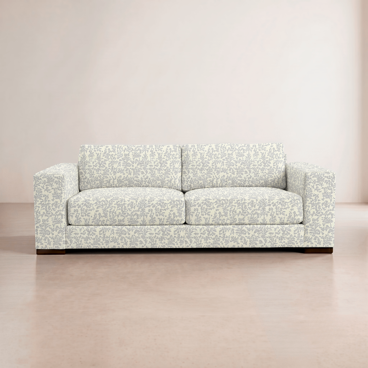 The Christopher Sofa in Ruby Nell