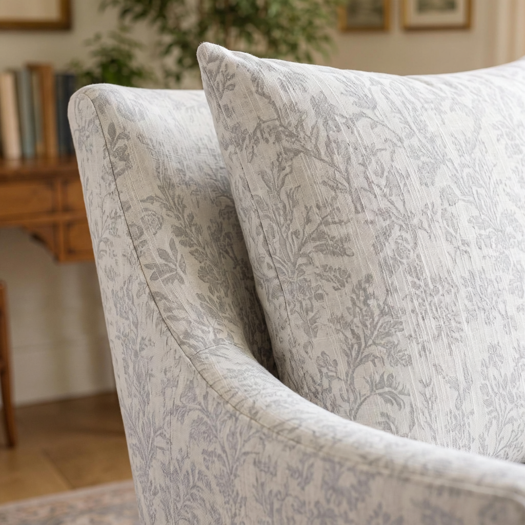 The Eleanor Chair in Ruby Nell
