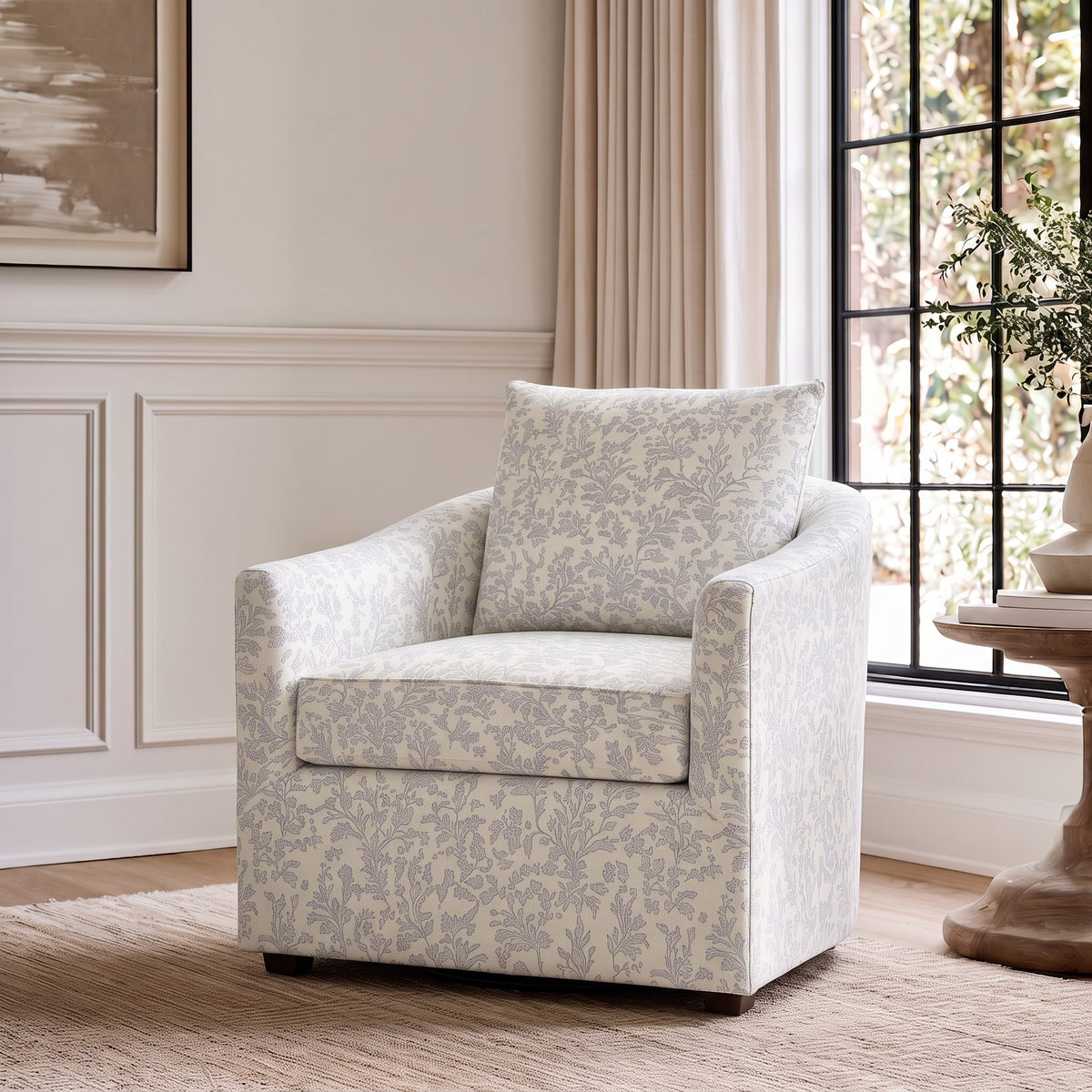 The Grace Chair in Ruby Nell