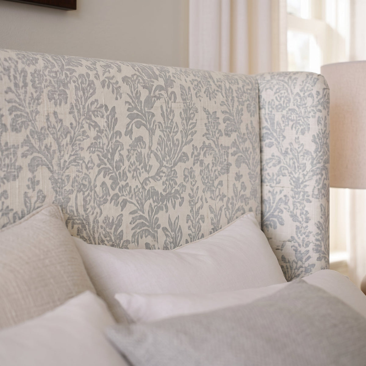 The Selene Bed in Ruby Nell - Lemon Park