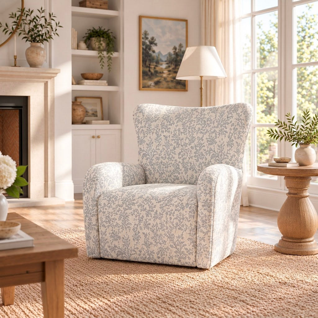 The Winston Chair in Ruby Nell