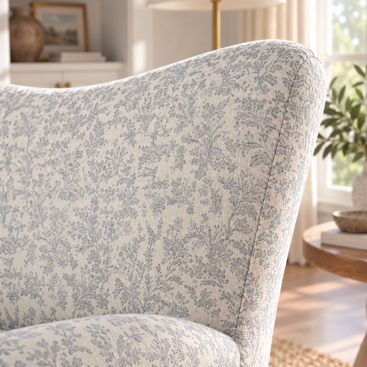 The Winston Chair in Ruby Nell