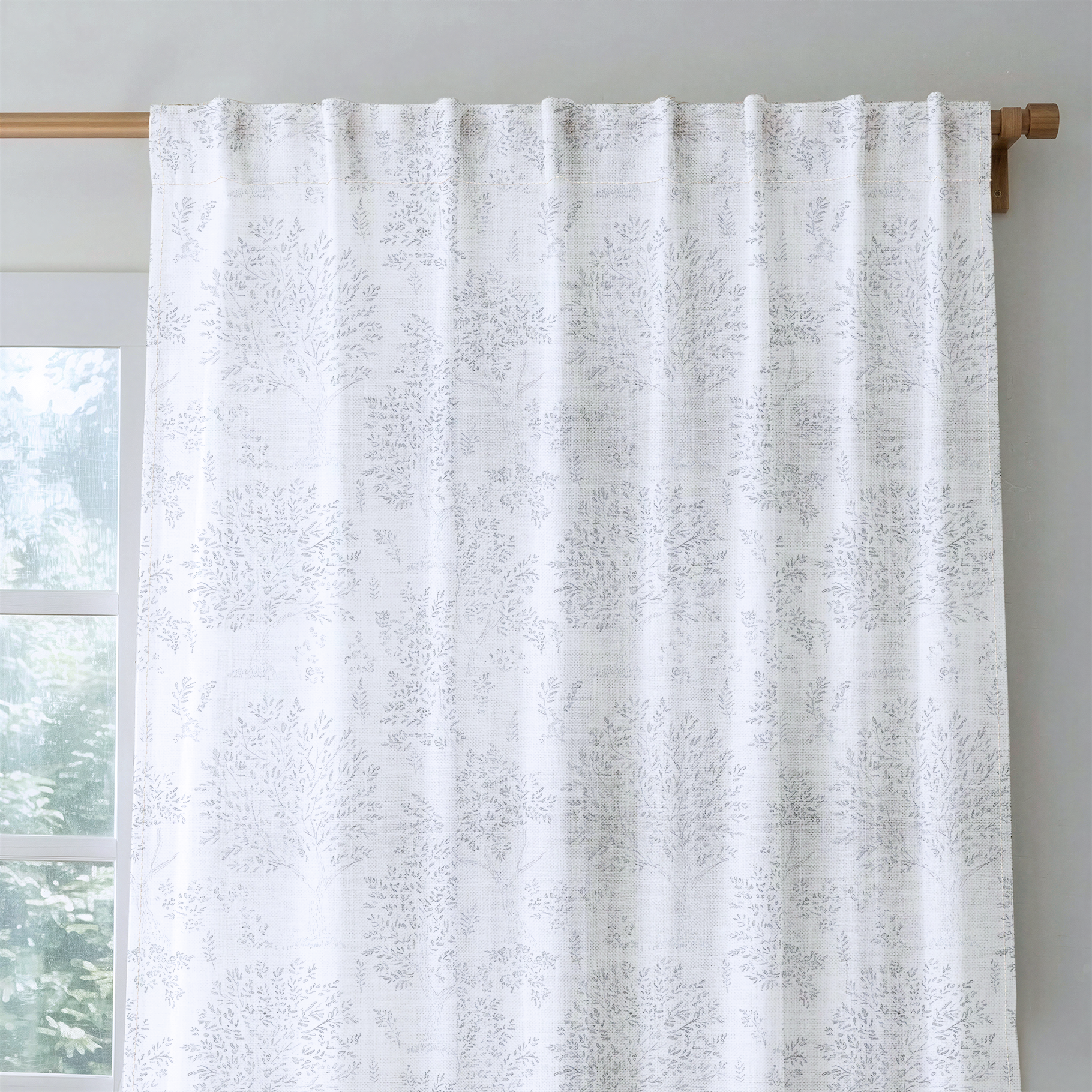 Silverwood - Drapery — rod