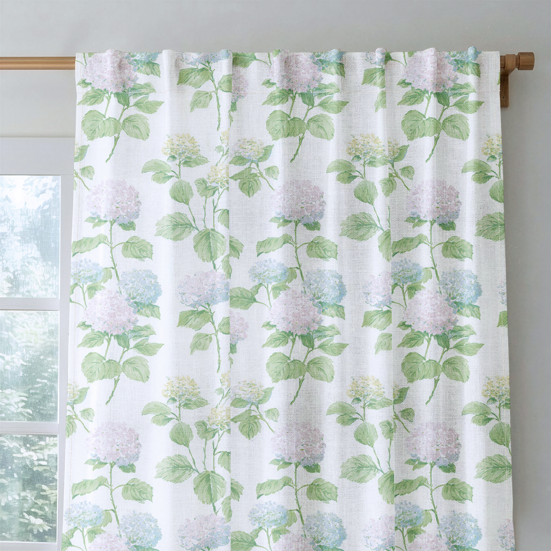 Southern Garden - Drapery — rod