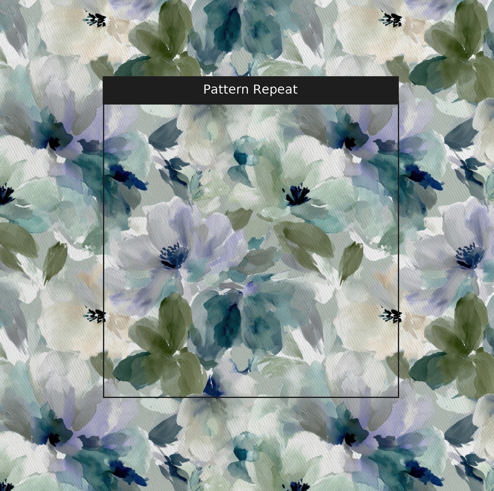 Wilding Fabric by the Yard — pattern repeat