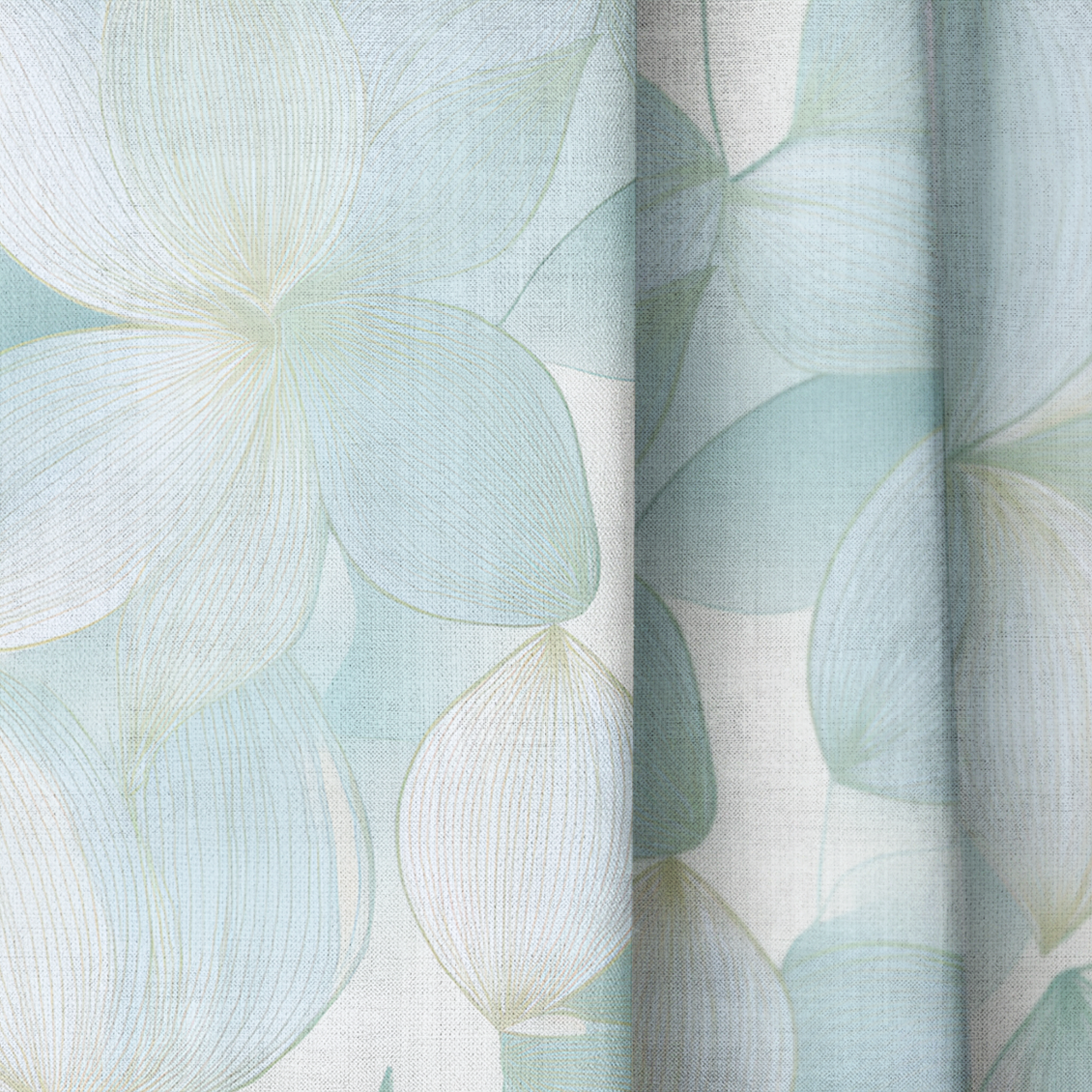 Cloud Flower - Drapery — close up