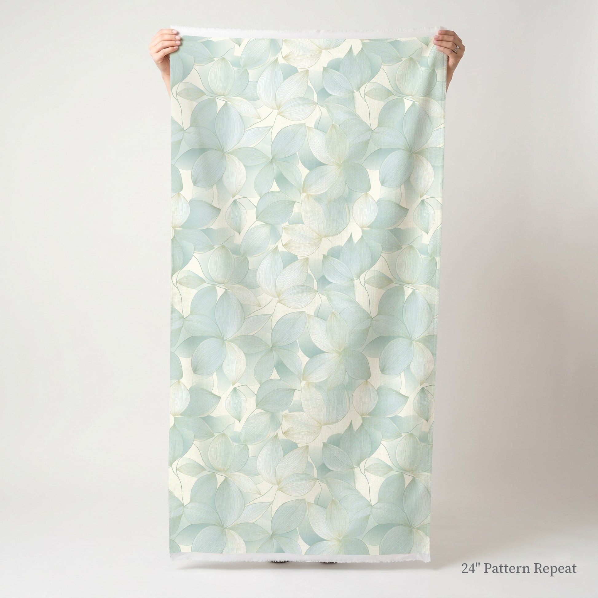 Cloud Flower Fabric by the Yard