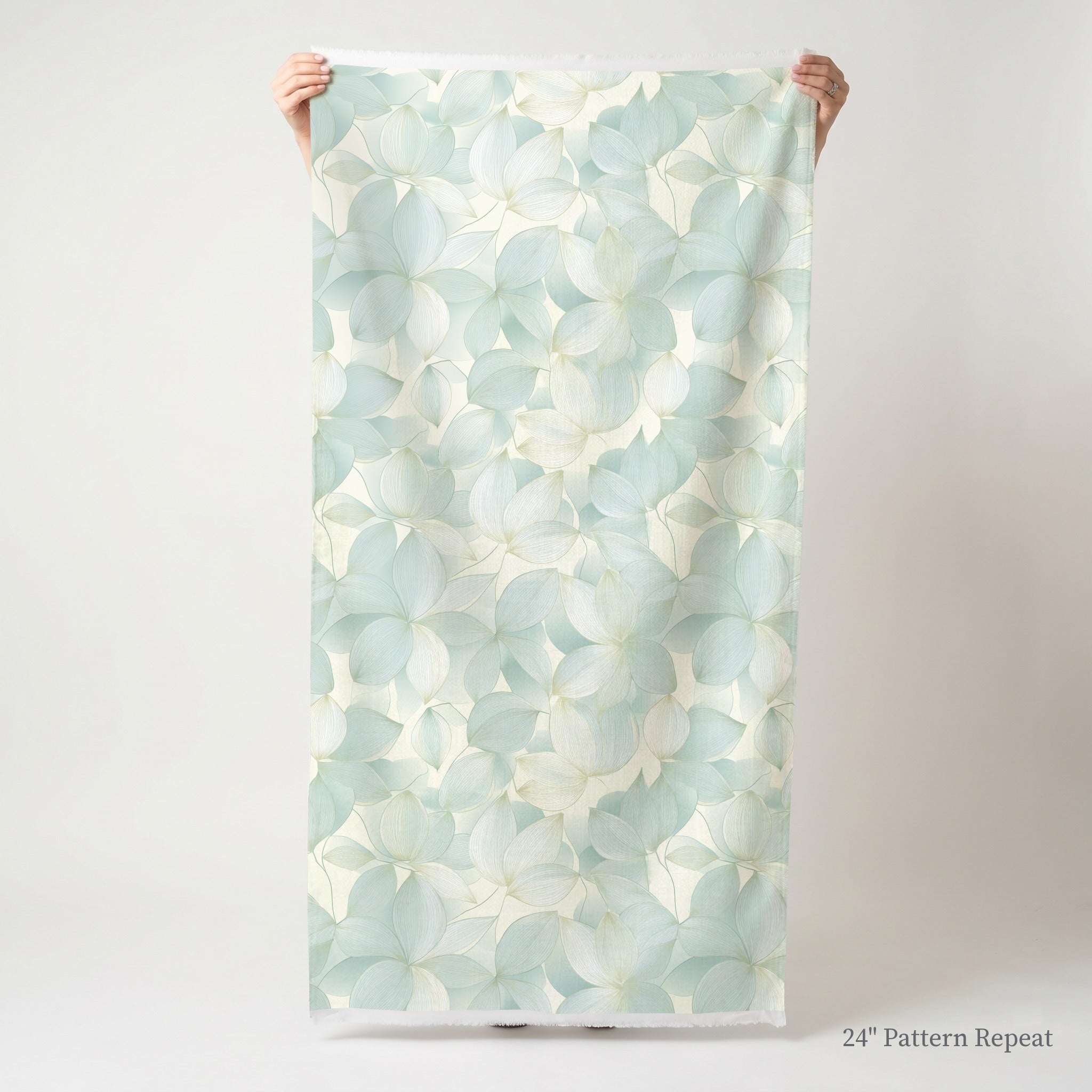 Cloud Flower Fabric by the Yard