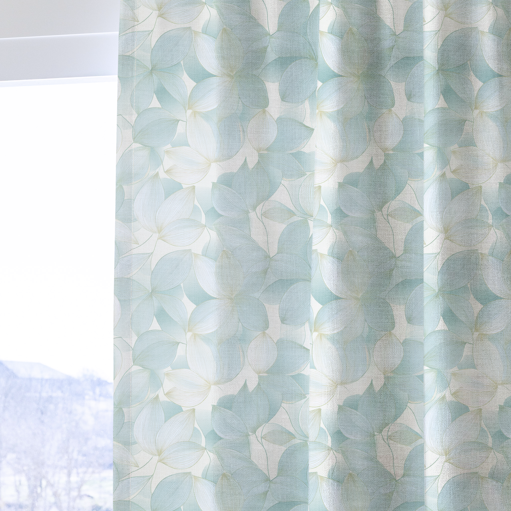 Cloud Flower - Drapery — one panel