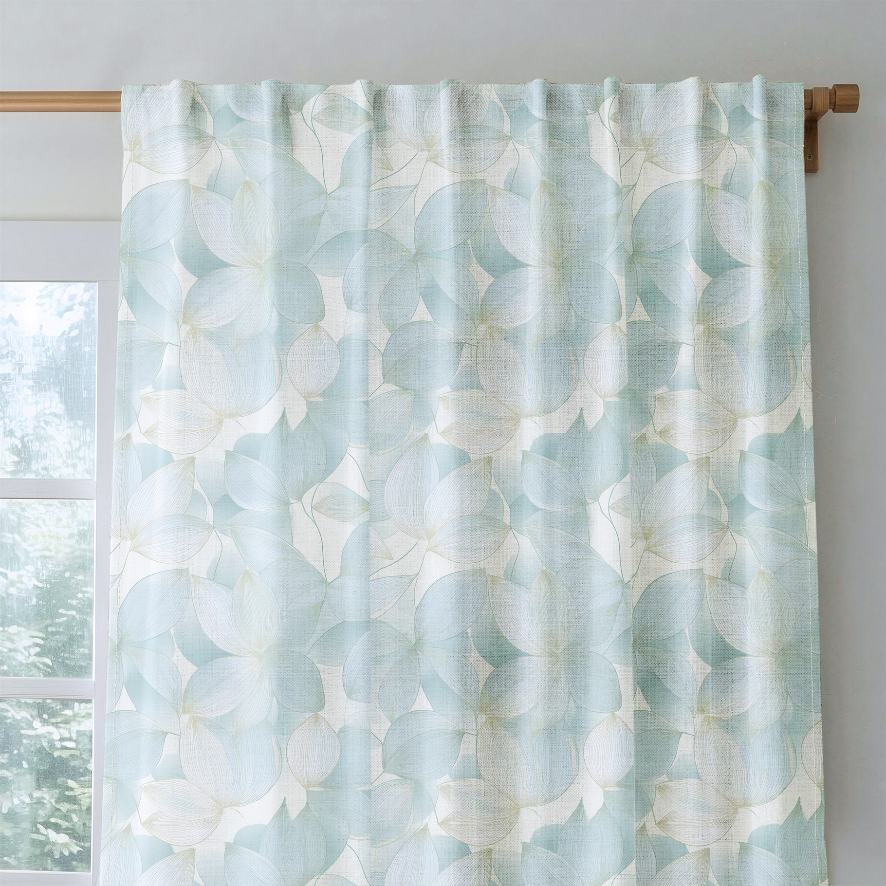 Cloud Flower - Drapery — rod
