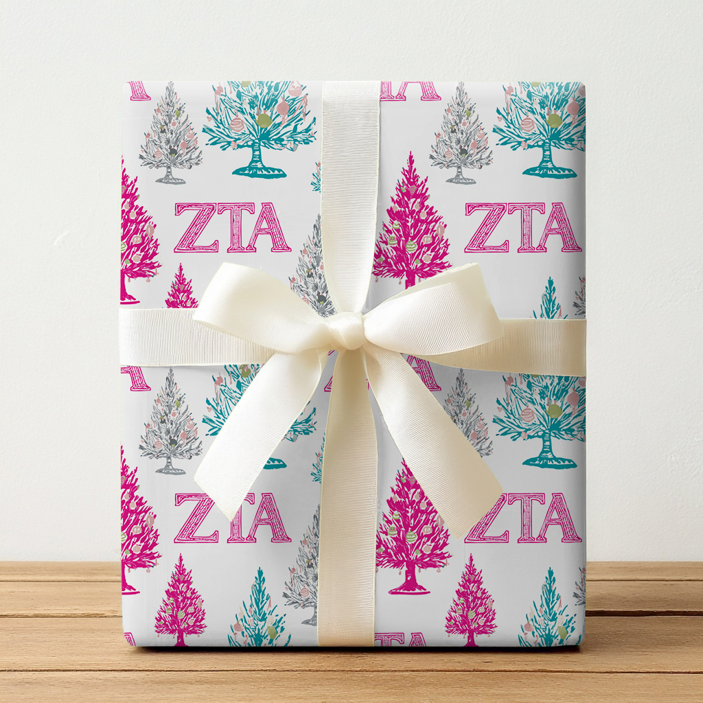 Zeta Twinkle Tree - Wrapping Paper