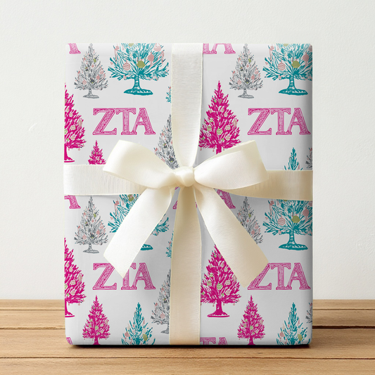 Zeta Twinkle Tree - Wrapping Paper