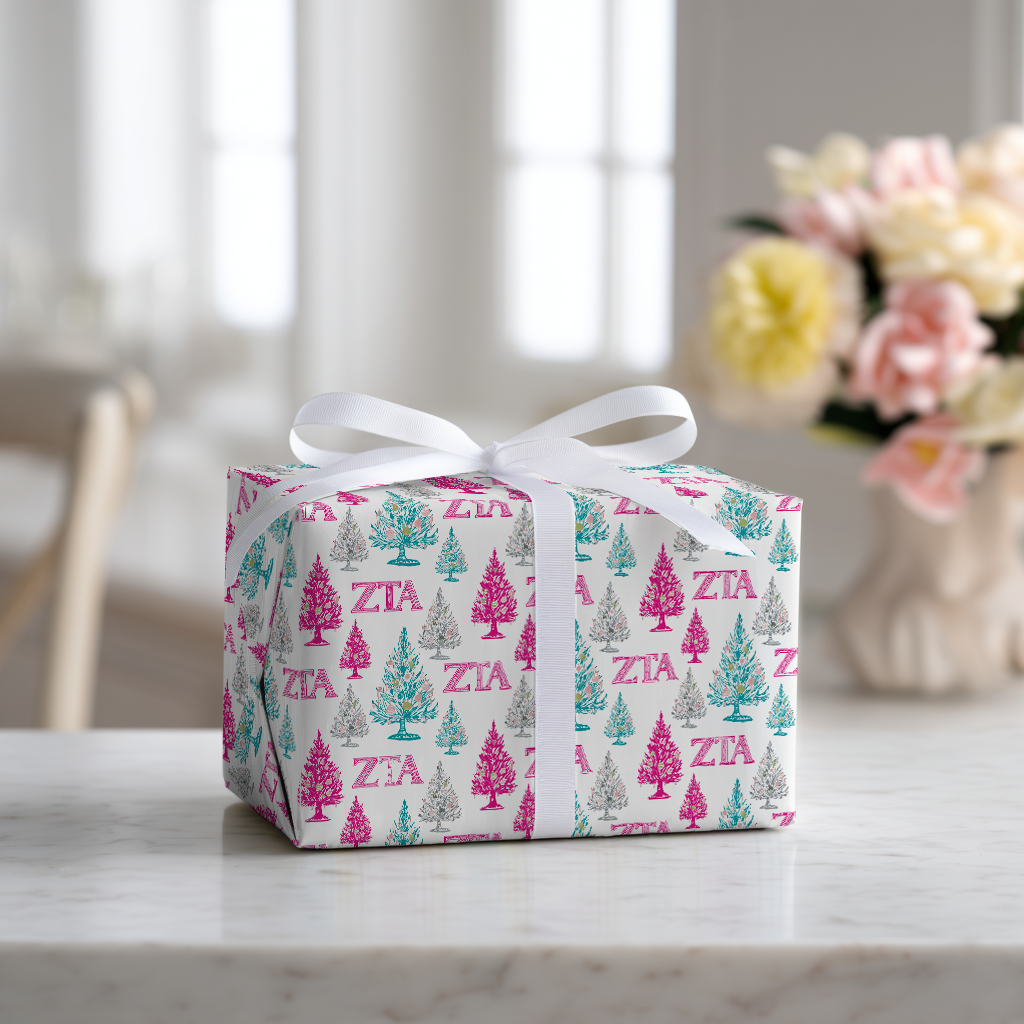 Zeta Twinkle Tree - Wrapping Paper