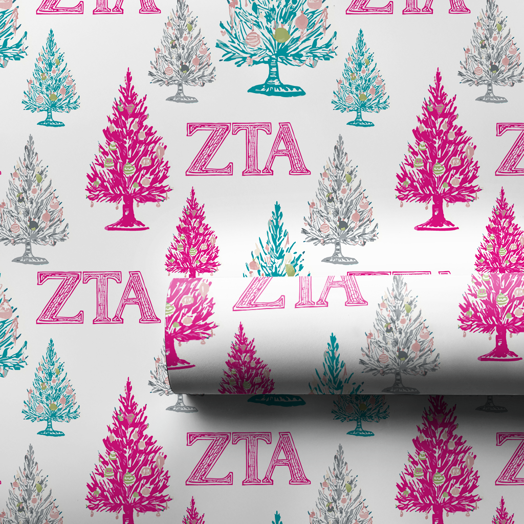Zeta Twinkle Tree - Wrapping Paper