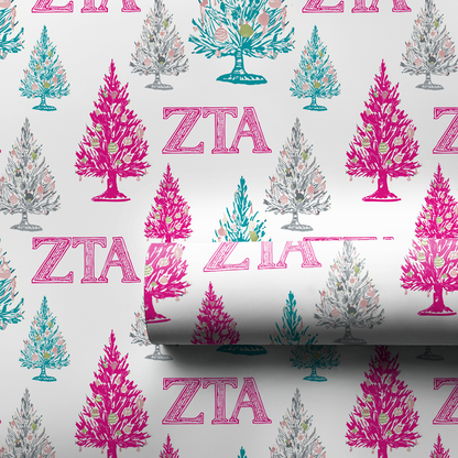 Zeta Twinkle Tree - Wrapping Paper