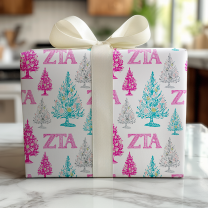 Zeta Twinkle Tree - Wrapping Paper