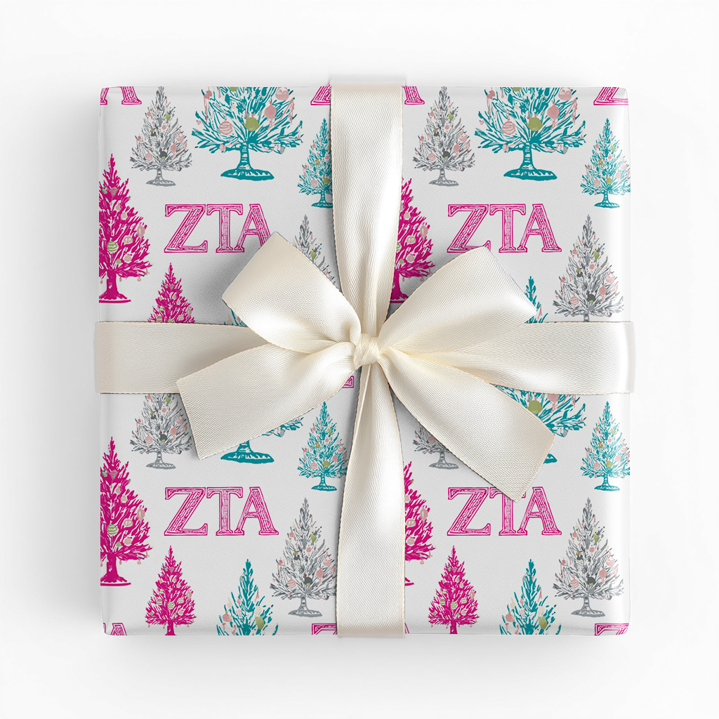 Zeta Twinkle Tree - Wrapping Paper