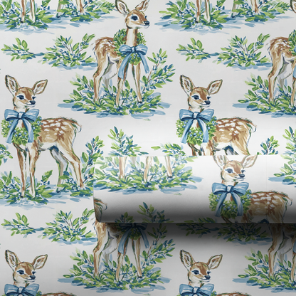 Fawn Blue - Wrapping Paper