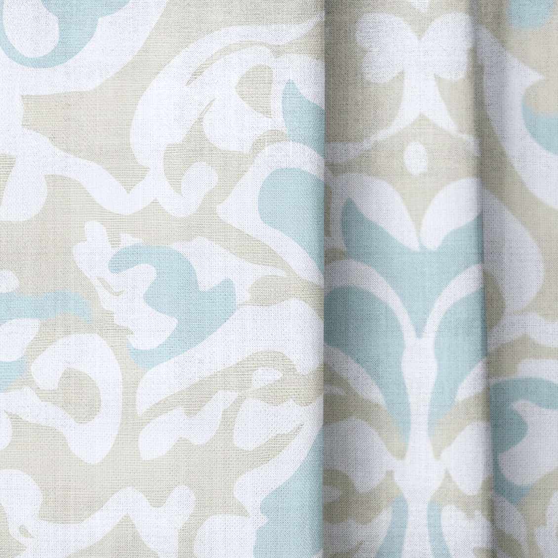 Swimming - Drapery — close up