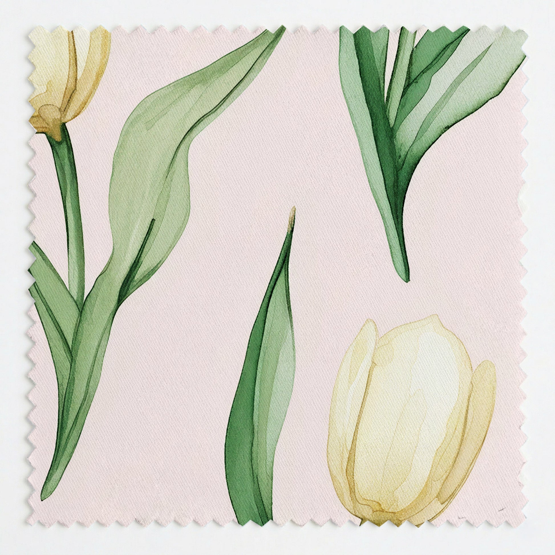 Juliettes Garden Soft Yellow Fabric by the Yard
