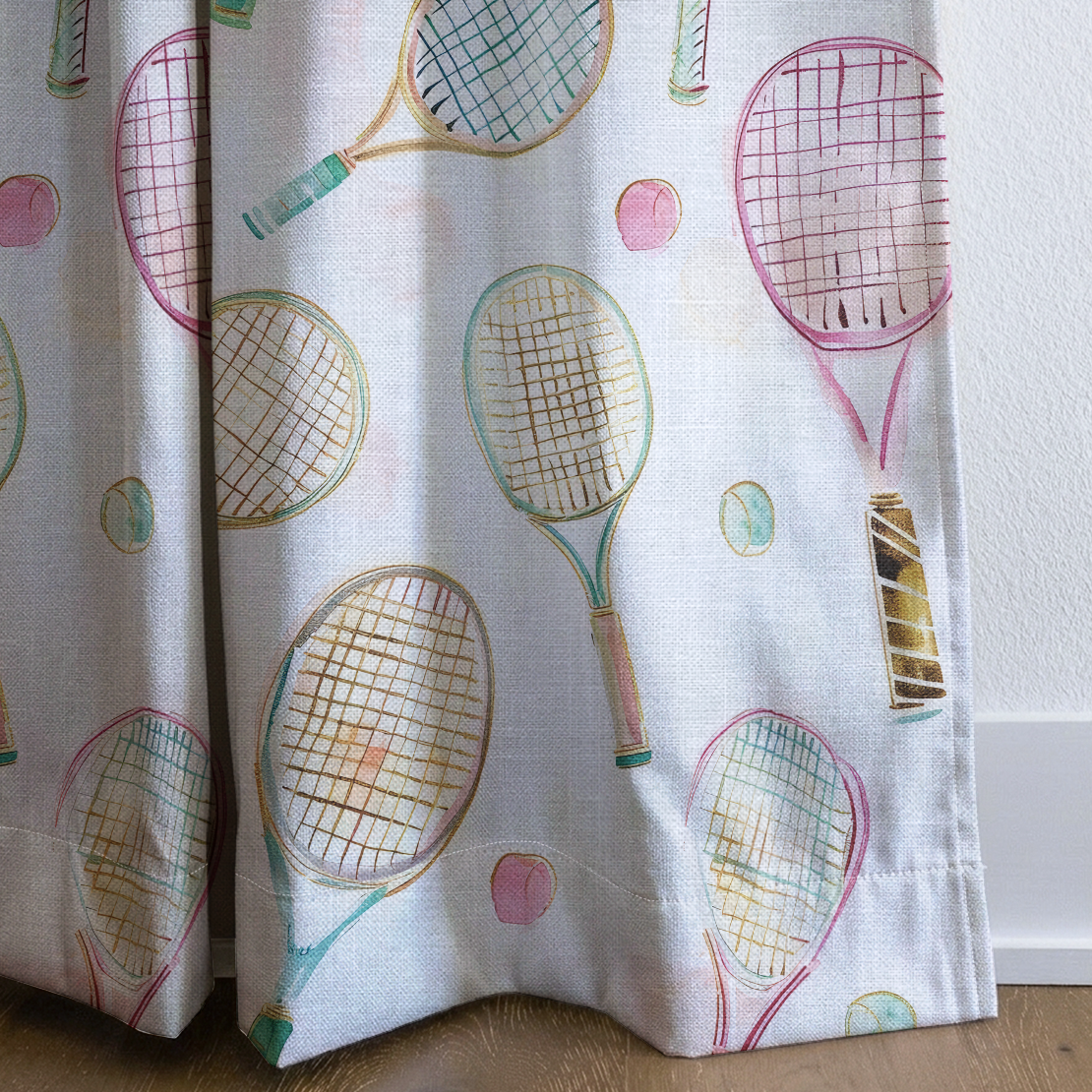 Scarlett - Drapery — corner closeup