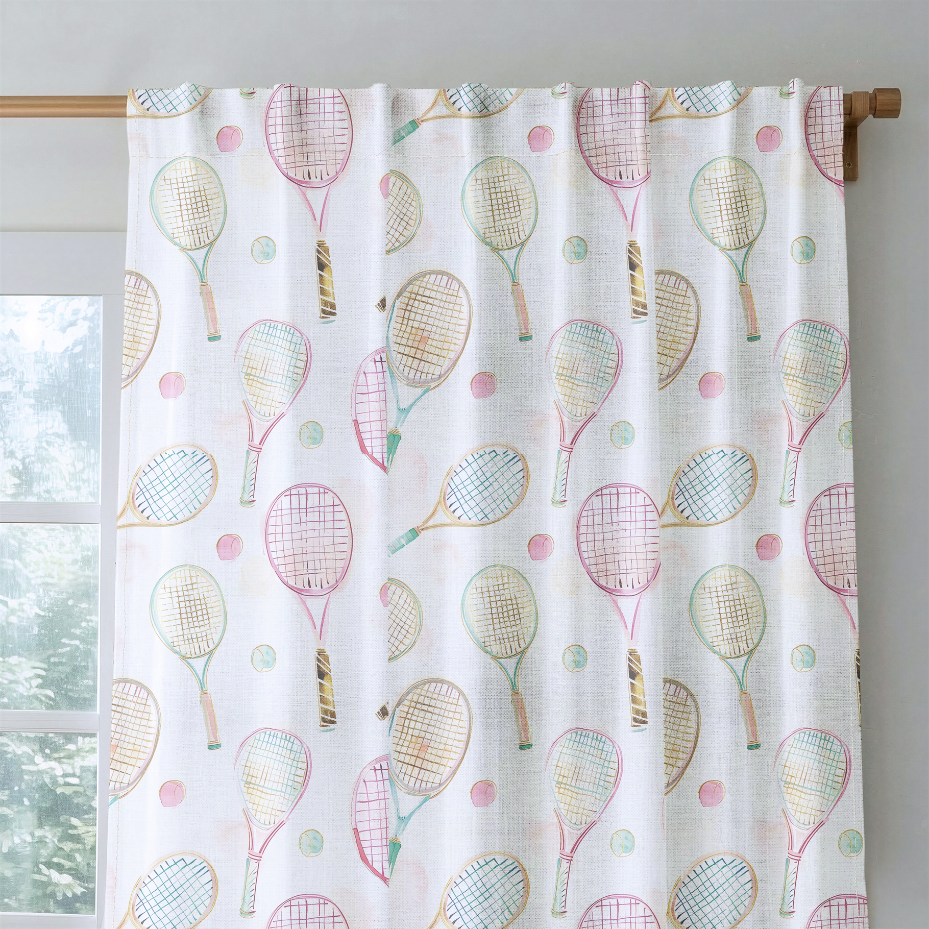 Scarlett - Drapery — rod