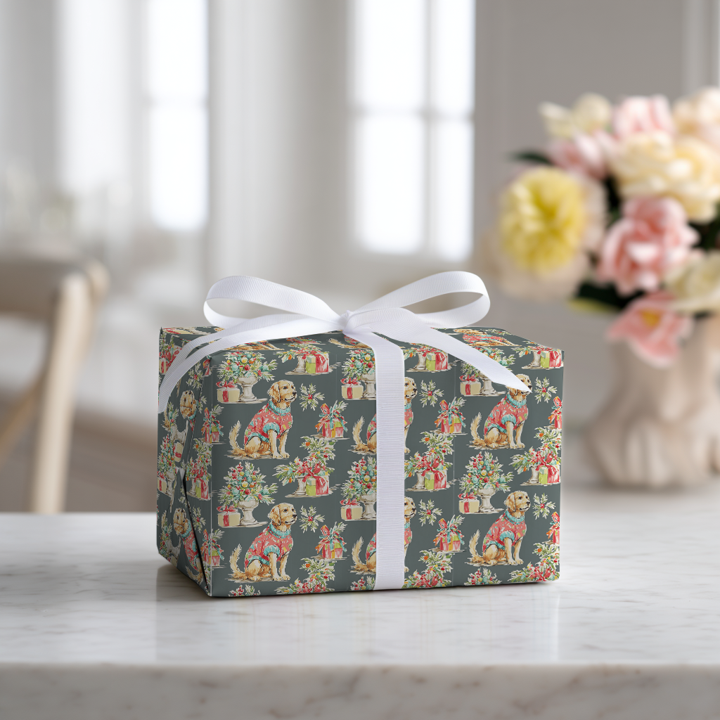 City Golden - Wrapping Paper