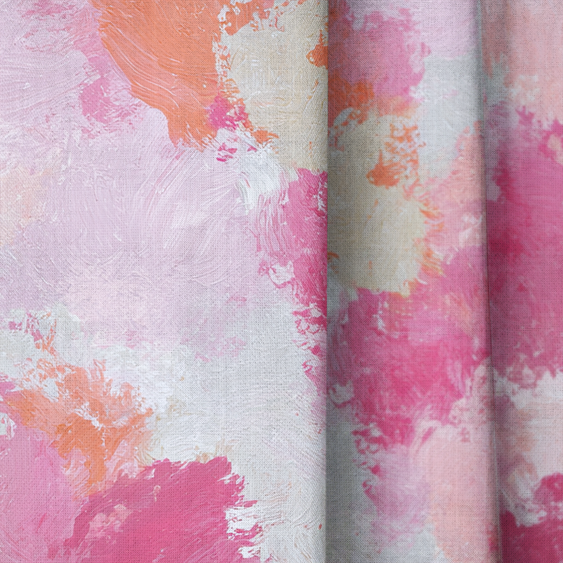 Sunset Swirl - Drapery — close up