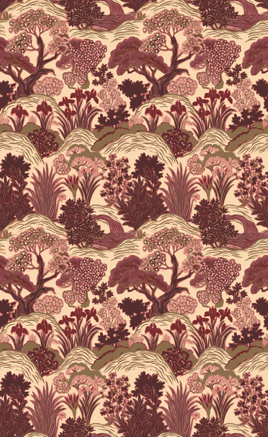 Hollyhill Landscape - Wall Mural