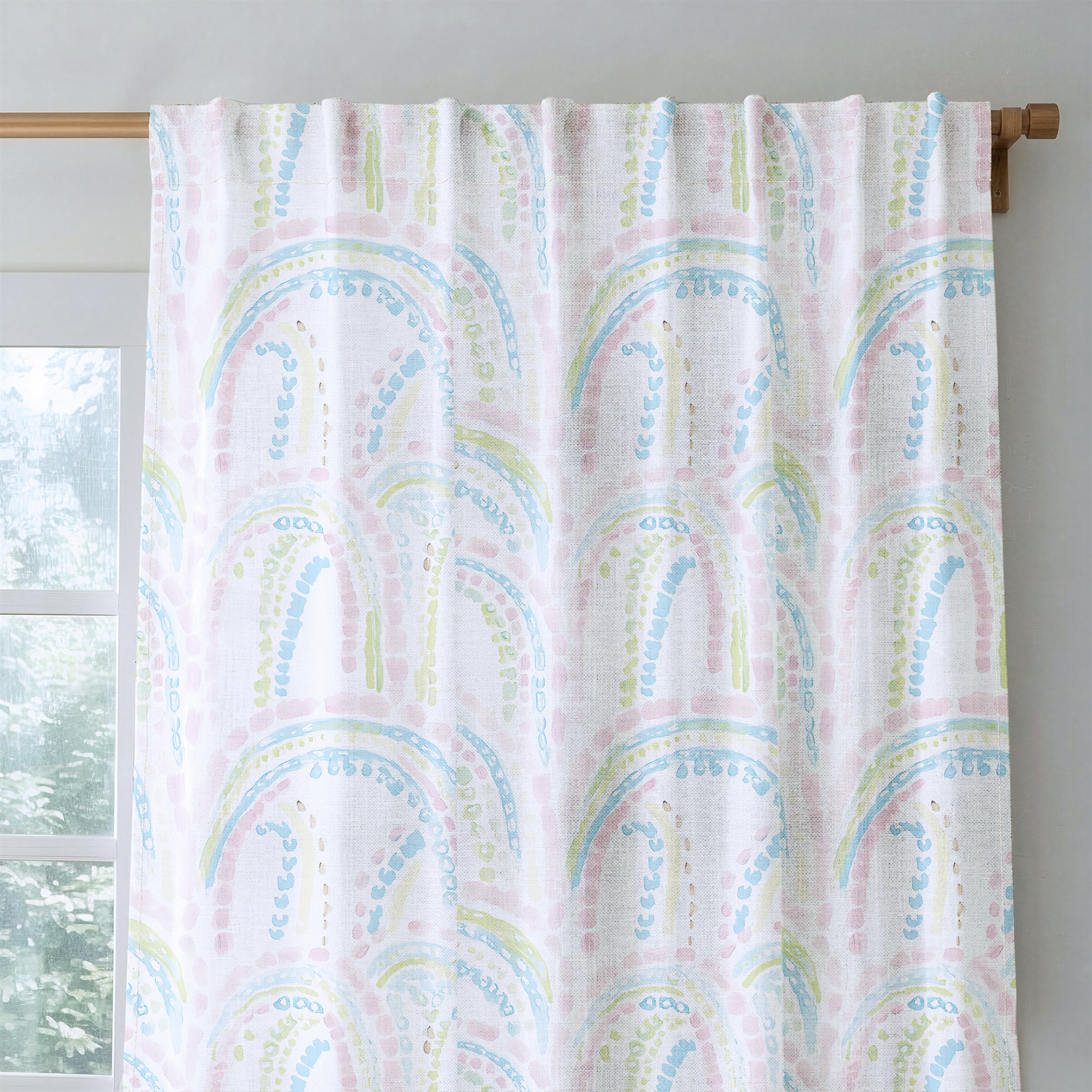 Over the Rainbow - Drapery — rod