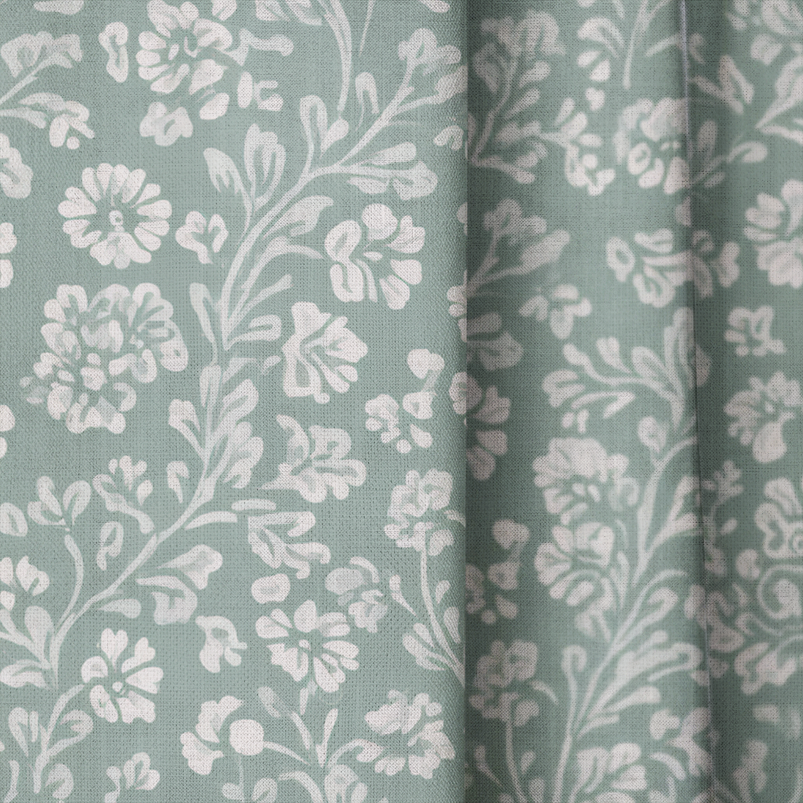 Garden Whispers - Drapery — close up