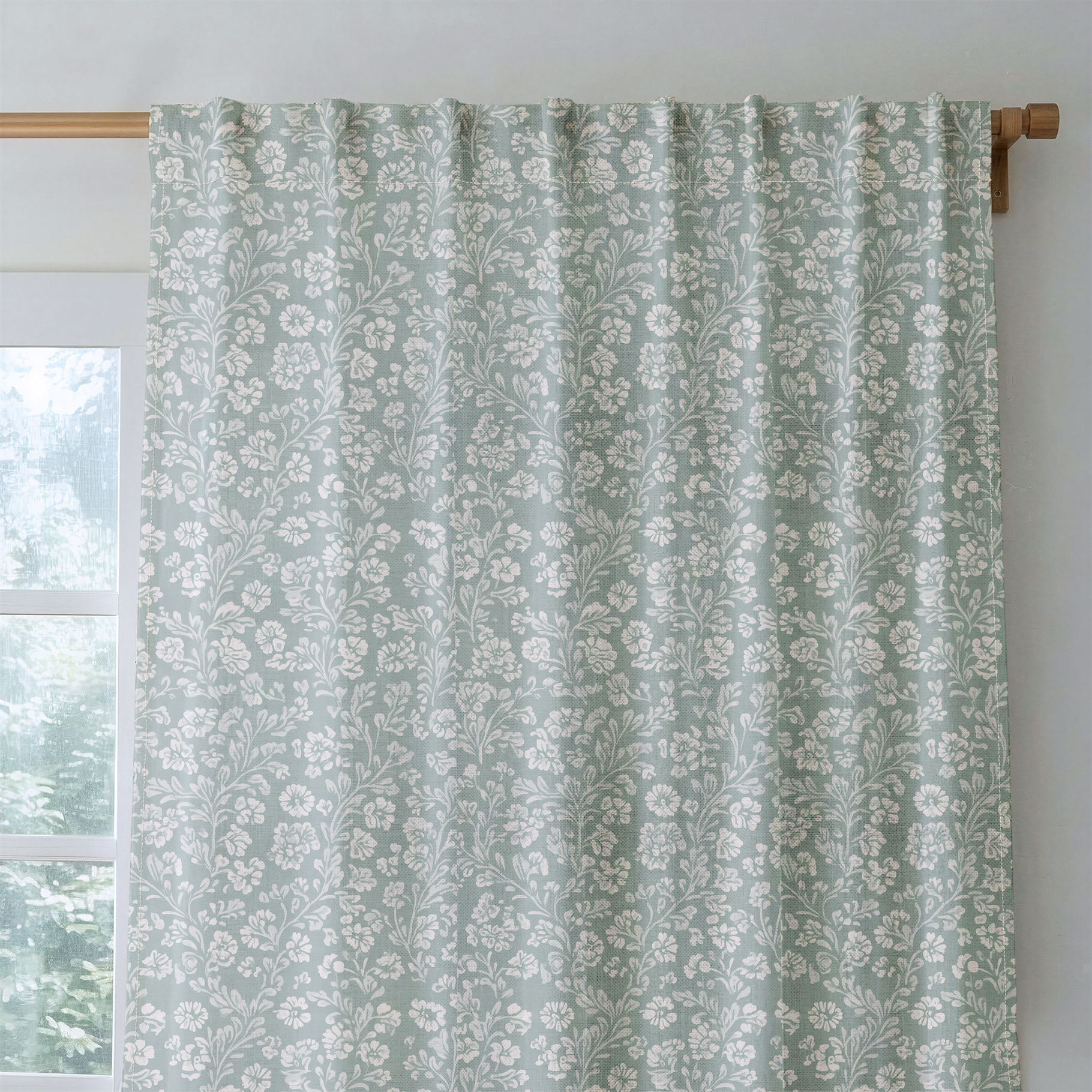 Garden Whispers - Drapery — rod