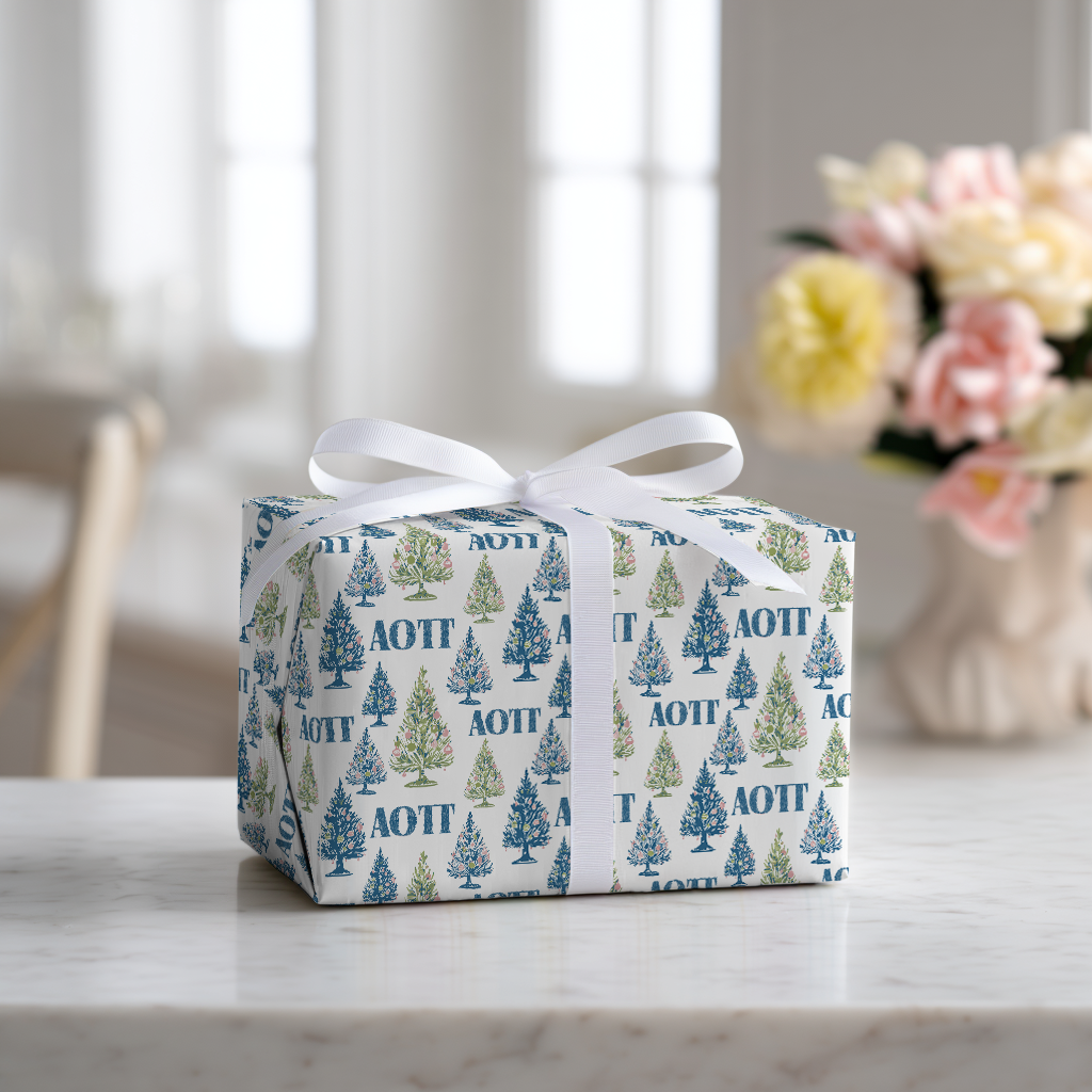 Trimming the Tree with AOII - Wrapping Paper