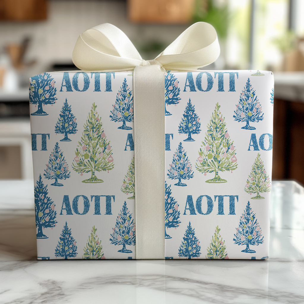 Trimming the Tree with AOII - Wrapping Paper