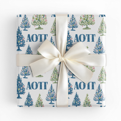 Trimming the Tree with AOII - Wrapping Paper