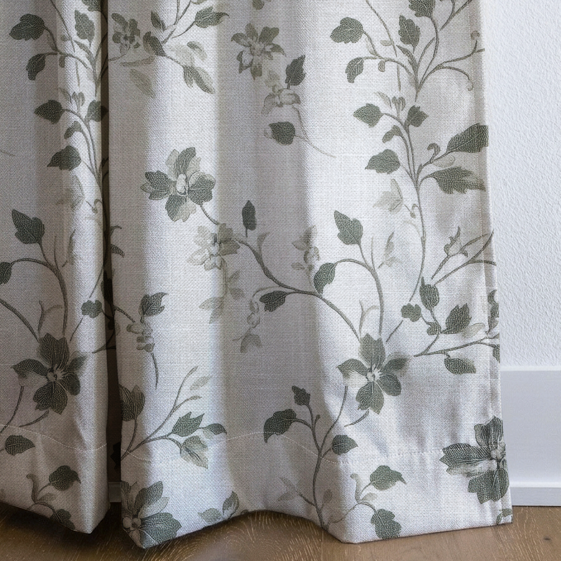 Covered in Ivy - Drapery — corner closeup