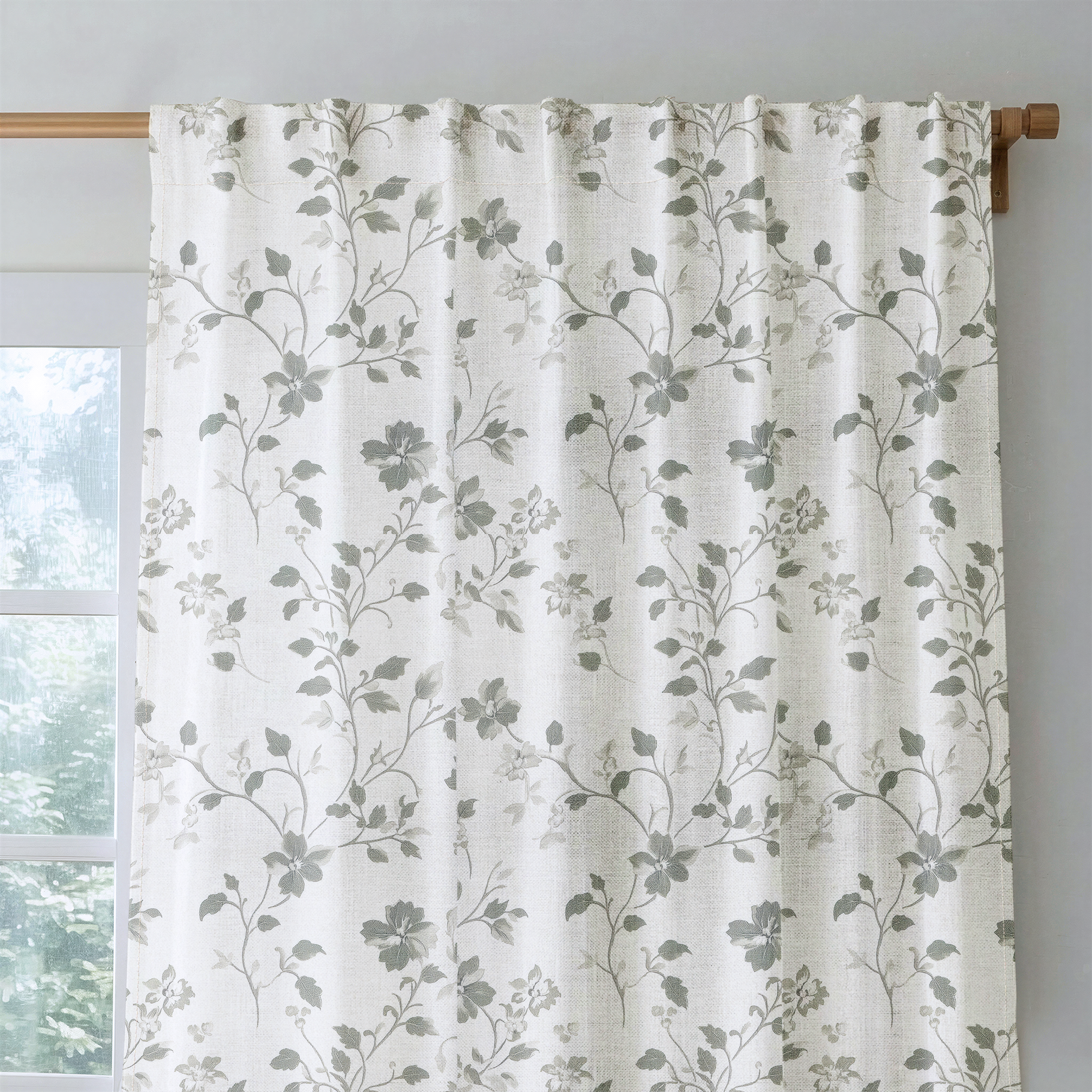 Covered in Ivy - Drapery — rod
