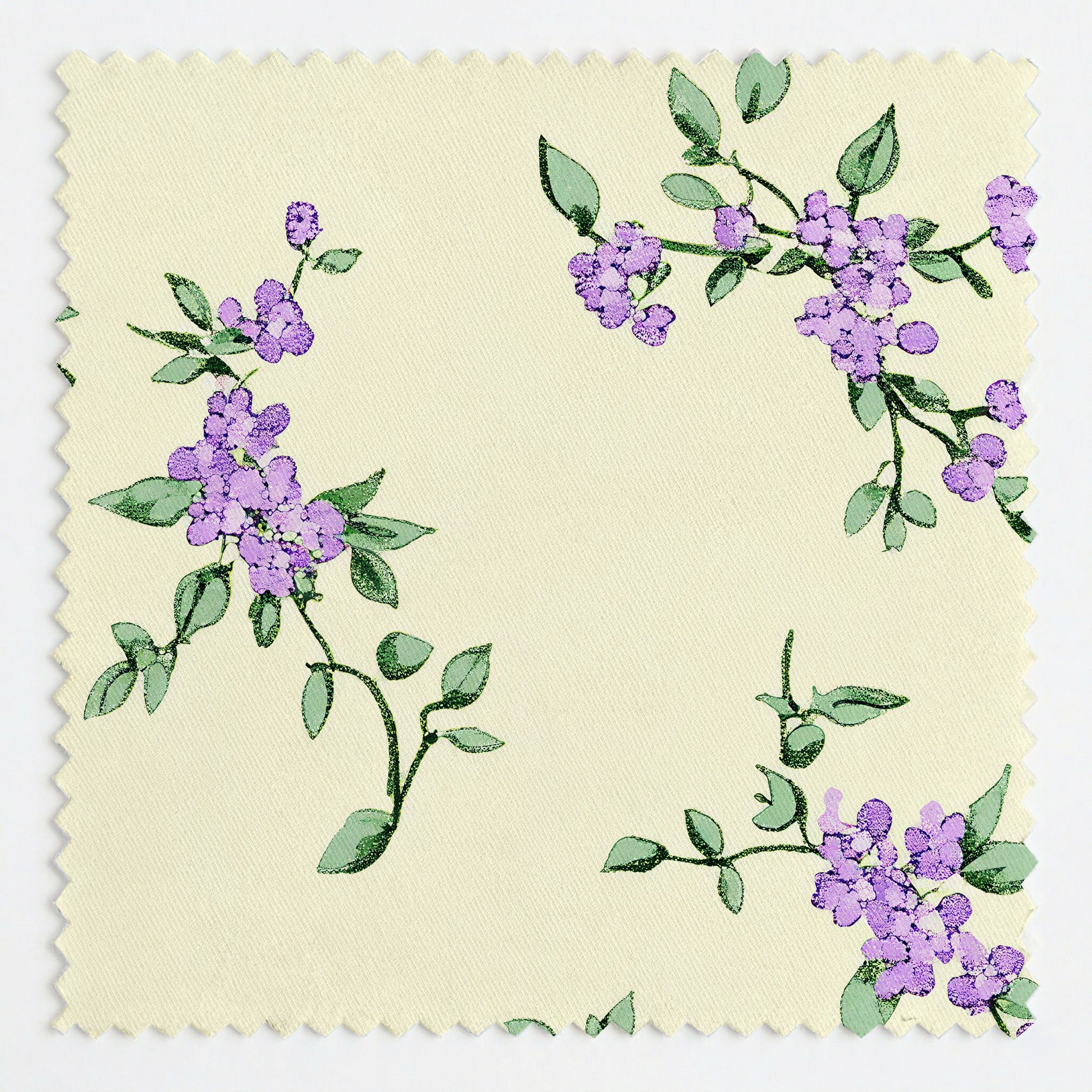 Lavender Sprig Fabric by the Yard